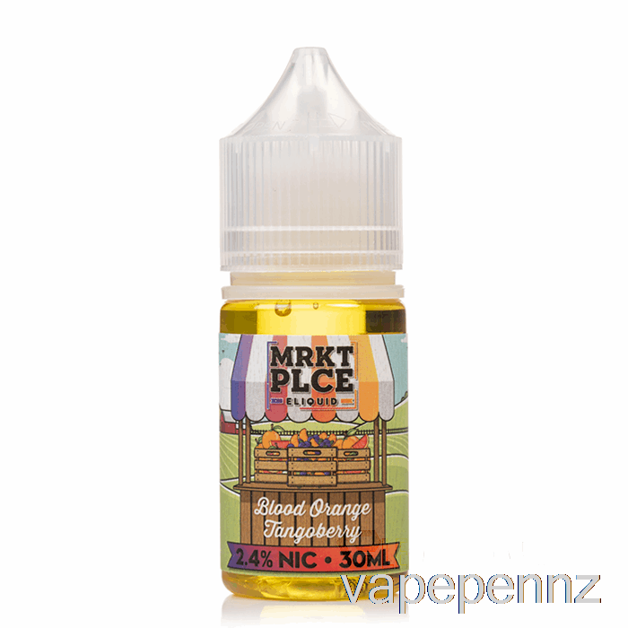 Blood Orange Tangoberry - MRKT Salts - 30mL 48mg VAPE NZ